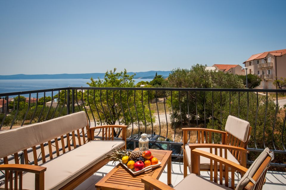 Apartment A2+1, first floor - sea view from the balcony